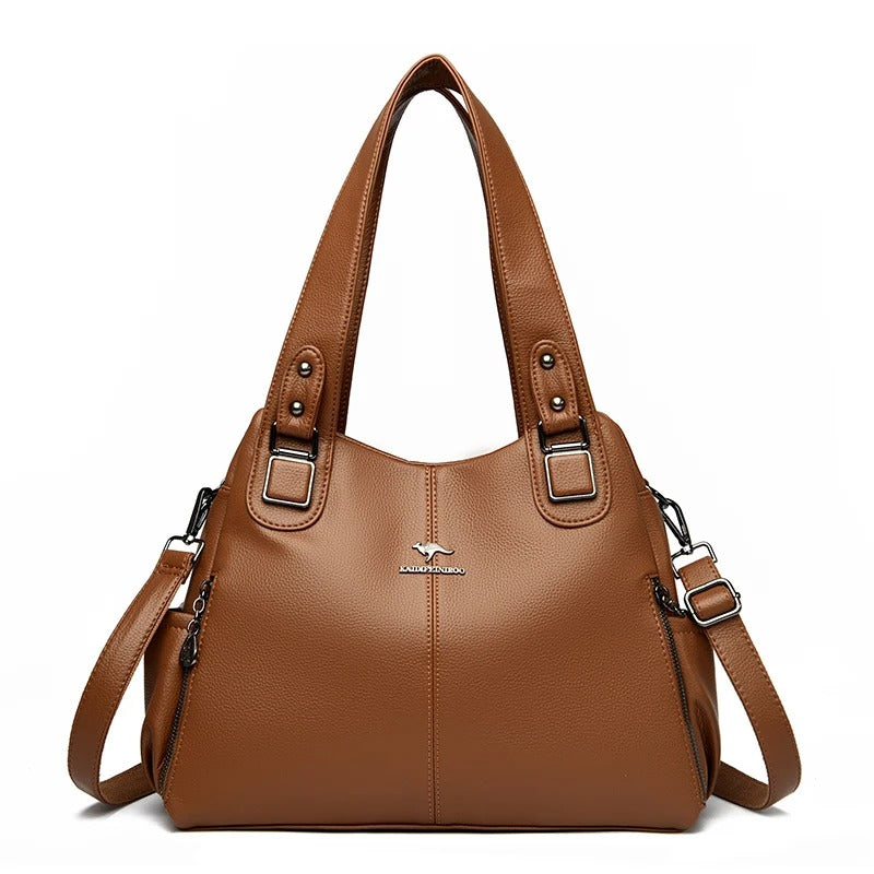 Mila - Vintage Leather Tote