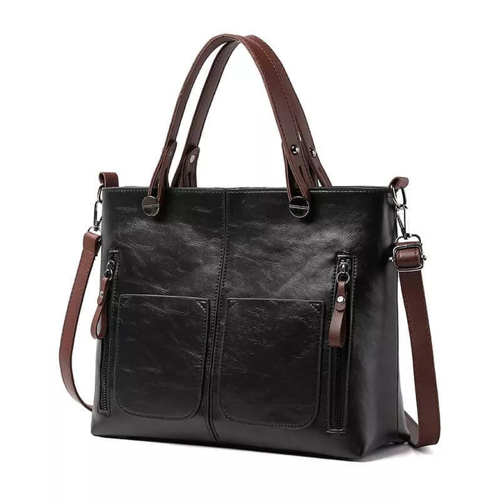 Aveline™ | Elegant Leather Shoulder Bag