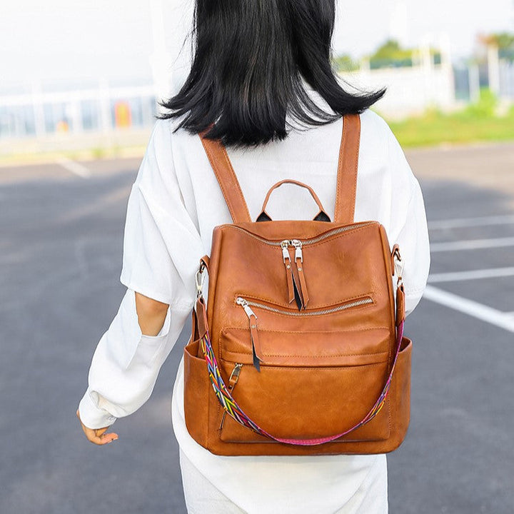 Andrea™ | Leather Backpack