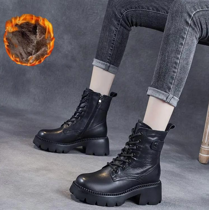 Fiona | Orthopedic Leather Boots