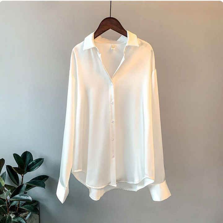 Sophia™ - ELEGANT WOMAN'S SATIN SHIRT