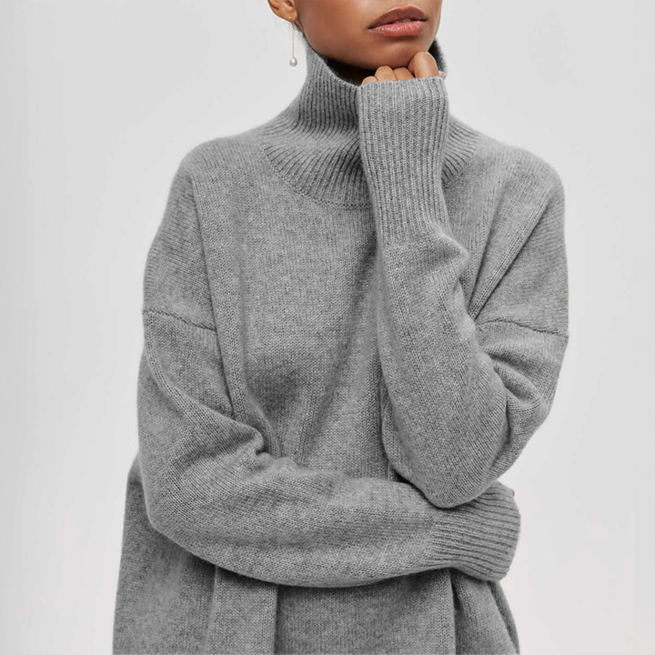 Amelia - Knitted Turtleneck Sweater