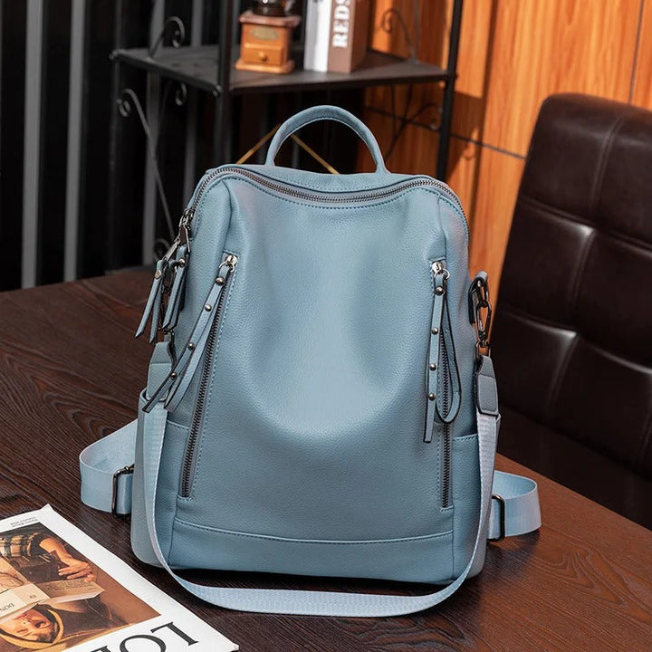 Ciana™ | Leather Backpack