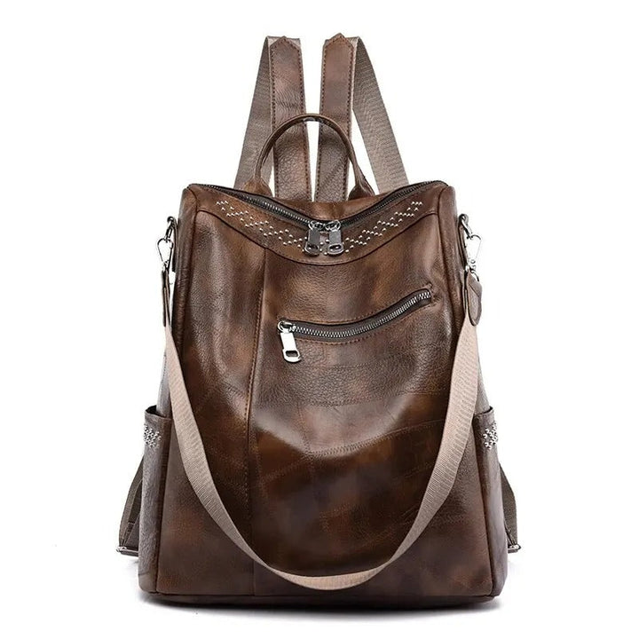 Carina™ | Vintage Leather Backpack