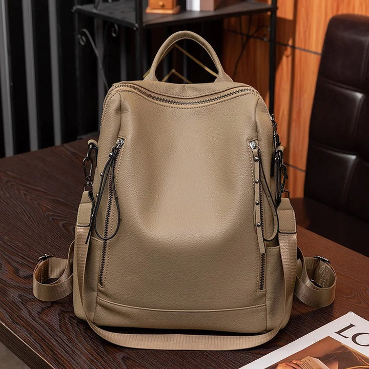 Ciana™ | Leather Backpack