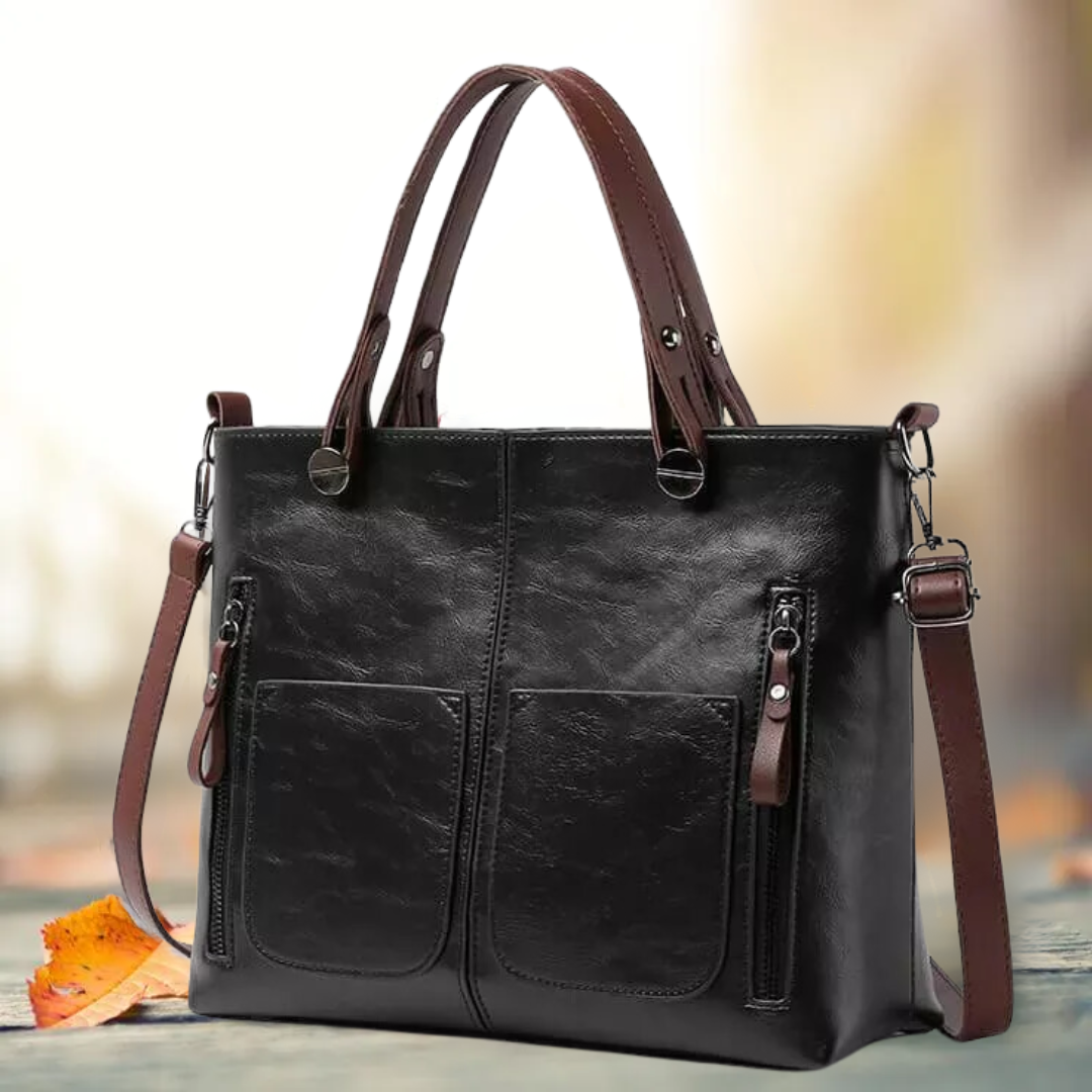 Aveline™ | Elegant Leather Shoulder Bag