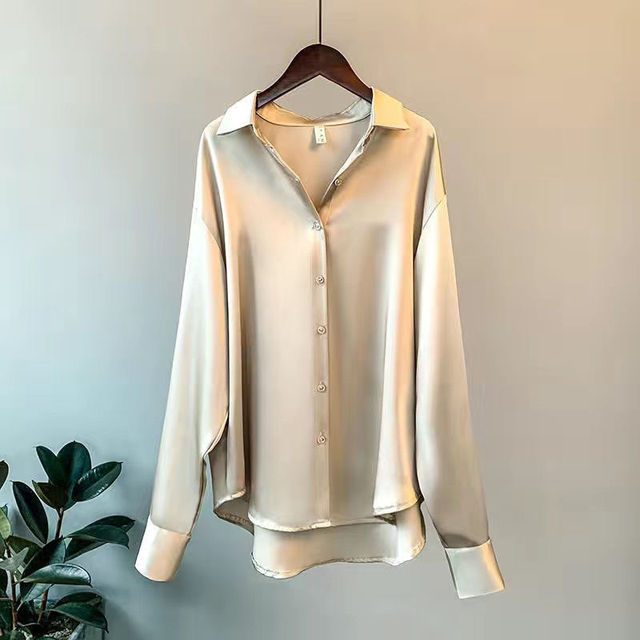 Sophia™ - ELEGANT WOMAN'S SATIN SHIRT